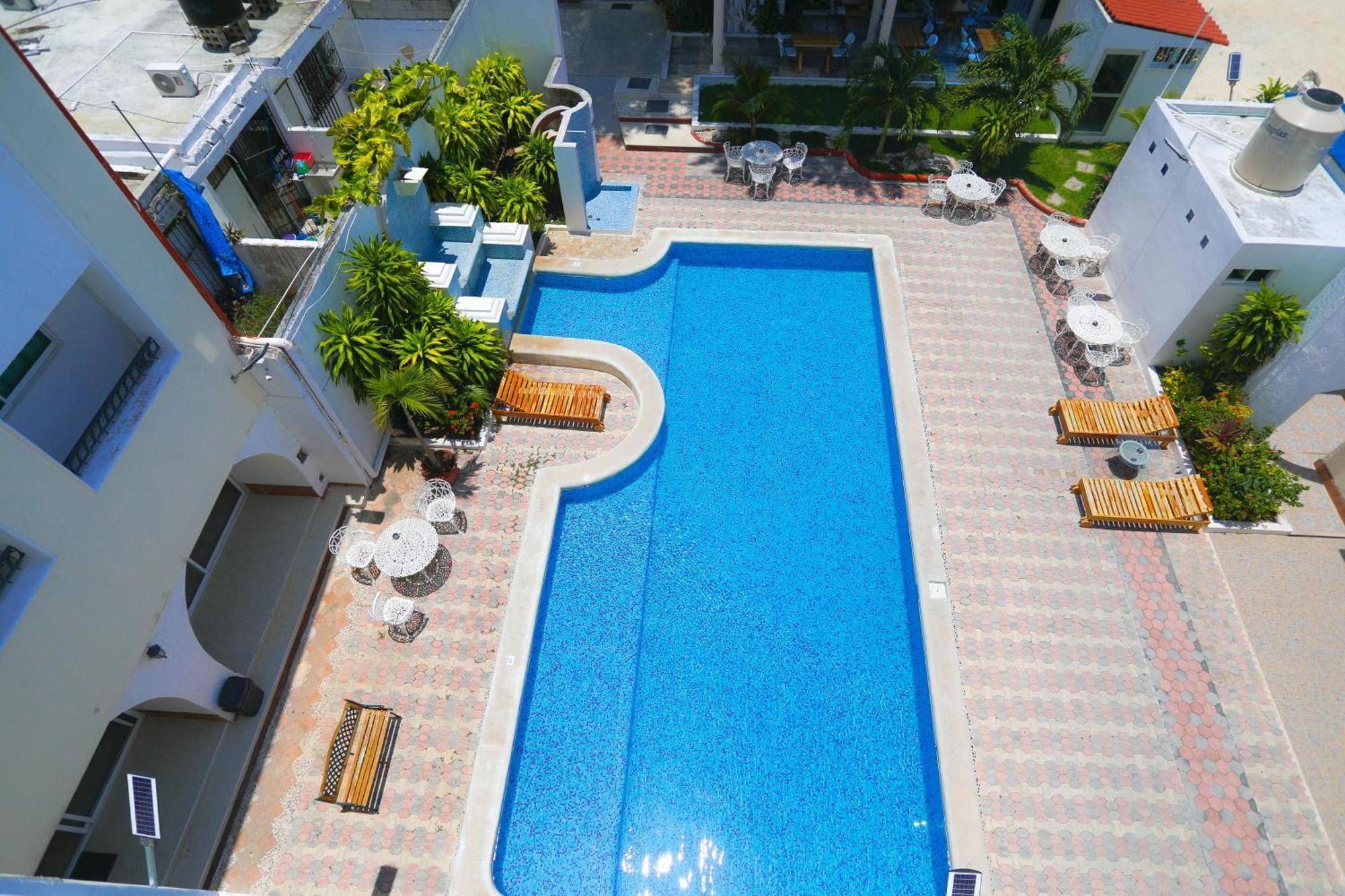 Hotel Maria De Lourdes แคนคูน ภายนอก รูปภาพ