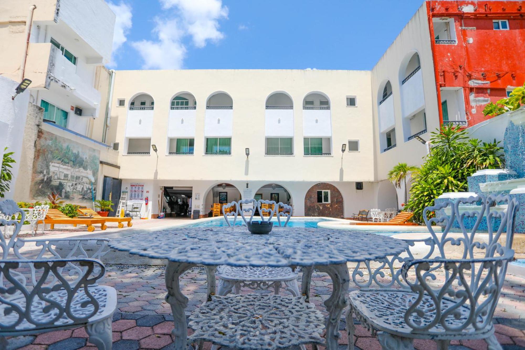 Hotel Maria De Lourdes แคนคูน ภายนอก รูปภาพ