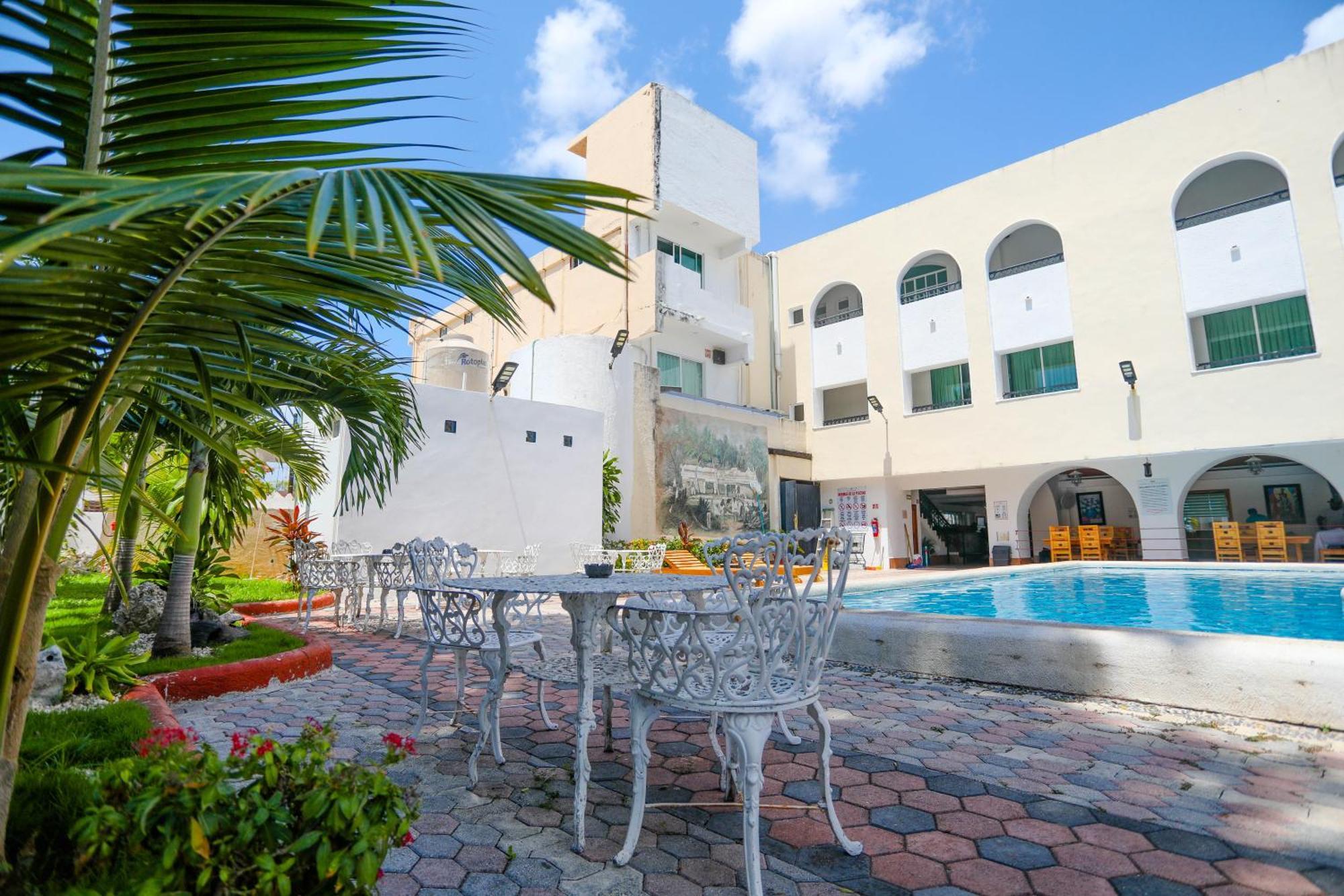 Hotel Maria De Lourdes แคนคูน ภายนอก รูปภาพ
